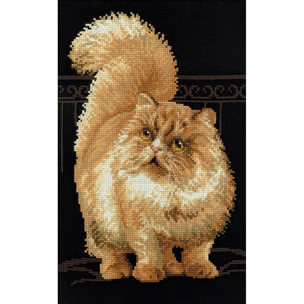 Persian Cat (10 Count) Counted Cross Stitch Kit